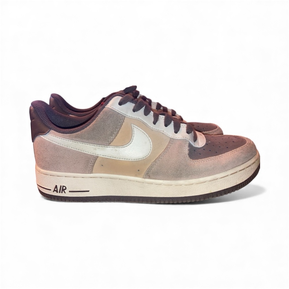 Nike Air Force 1 Low in Cream and  brown men’s size 8